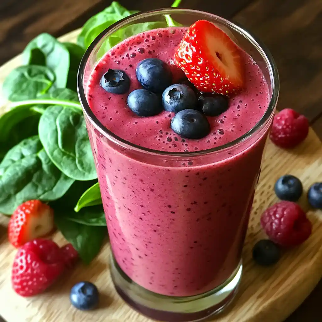 Berry Spinach Smoothie