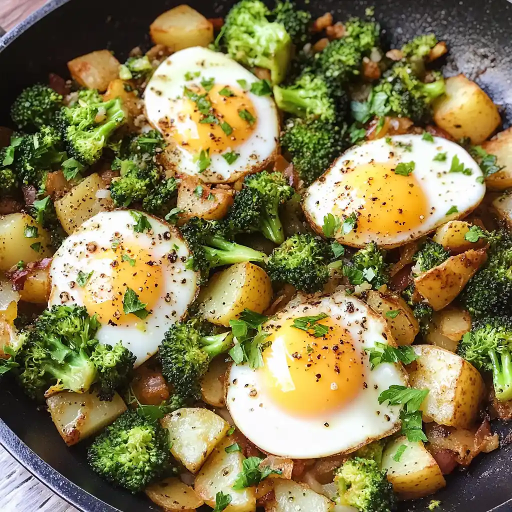 Broccoli Potato Hash