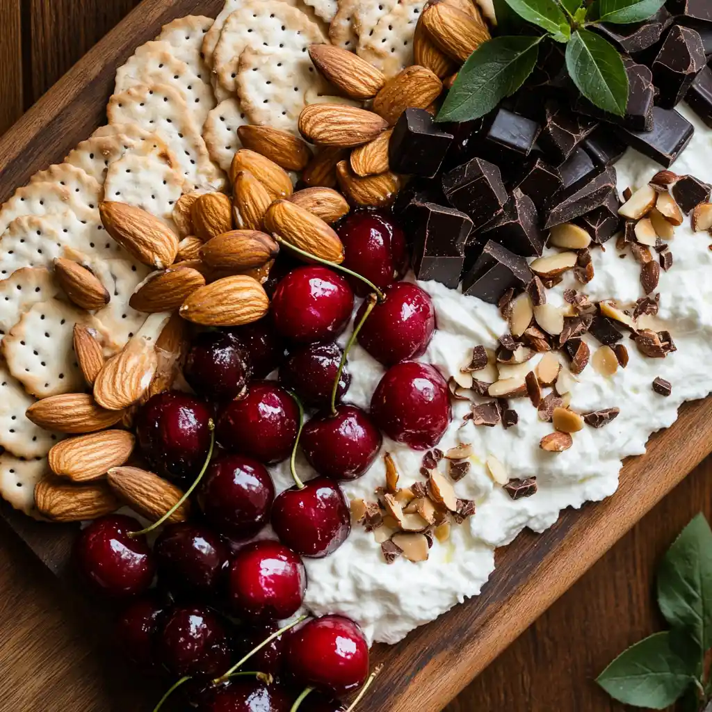 Cherry and Mascarpone Board