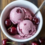 Fresh Cherry Ice Cream