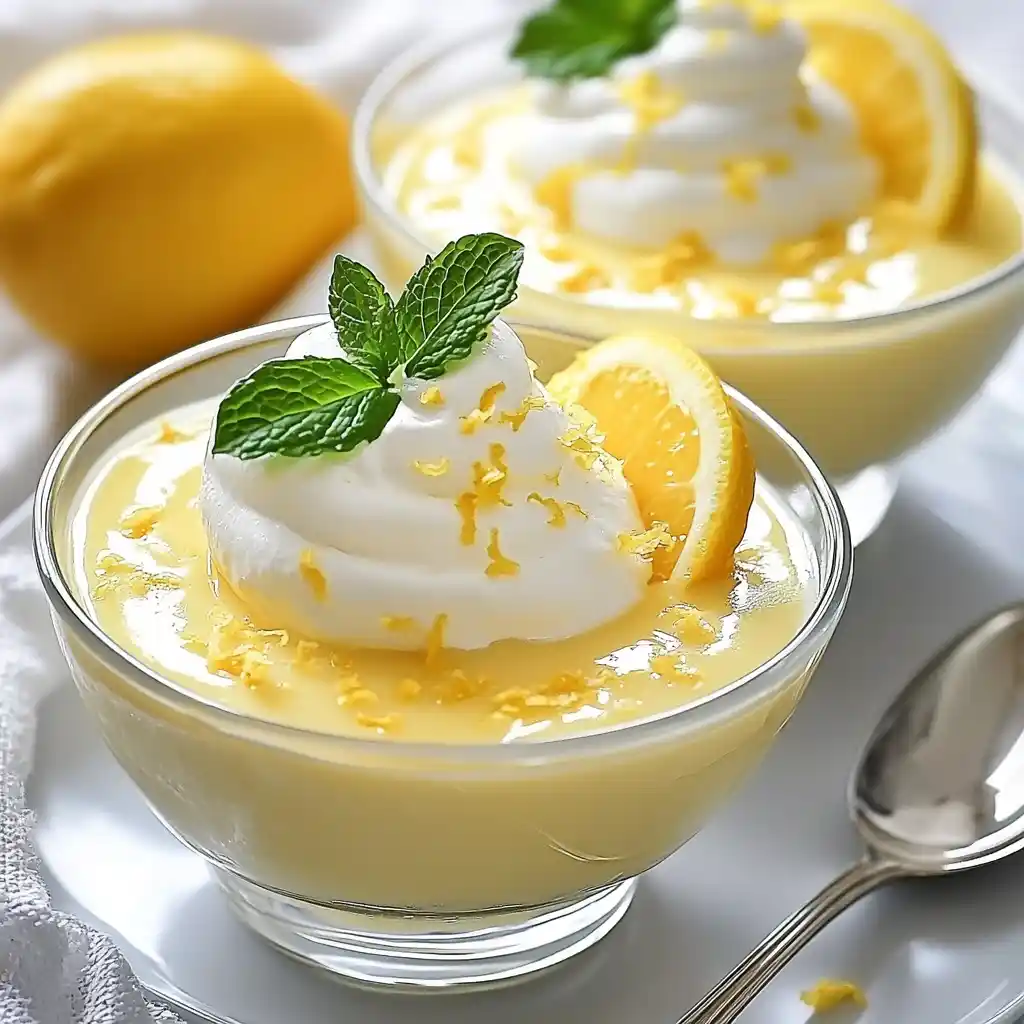 Fresh Lemon Pudding