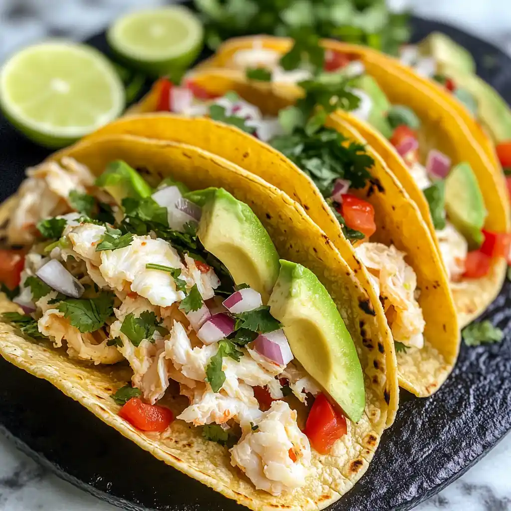 Grilled Crab Tacos